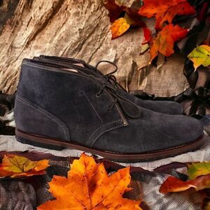 Timberland Mens Suede Ankle Boots Sz 10 Chuka Gray Lace Up Gorpcore Outdoors